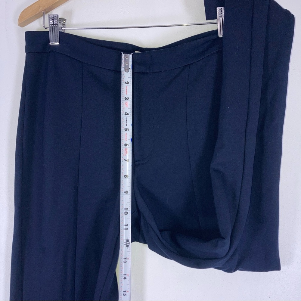 Vince Stovepipe Cropped Pants Navy Trouser Pleated Ankle  Size 10 Coastal Womens - Picture 7 of 15
